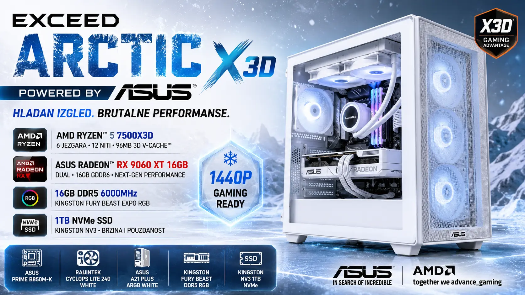 Exceed Arctic Asus                                                                                                                                                                                                                                             